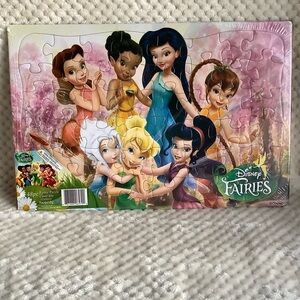Disney Fairies 48 Piece Puzzle On Board NIP